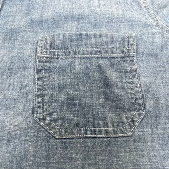 Old Navy Shirt Denim Women's Size XL Long Sleeve Button Up - Picture 13 of 13